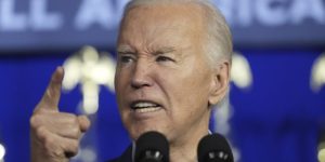 Biden Shouts While Recounting Debunked Atlantic Smear against War Vets