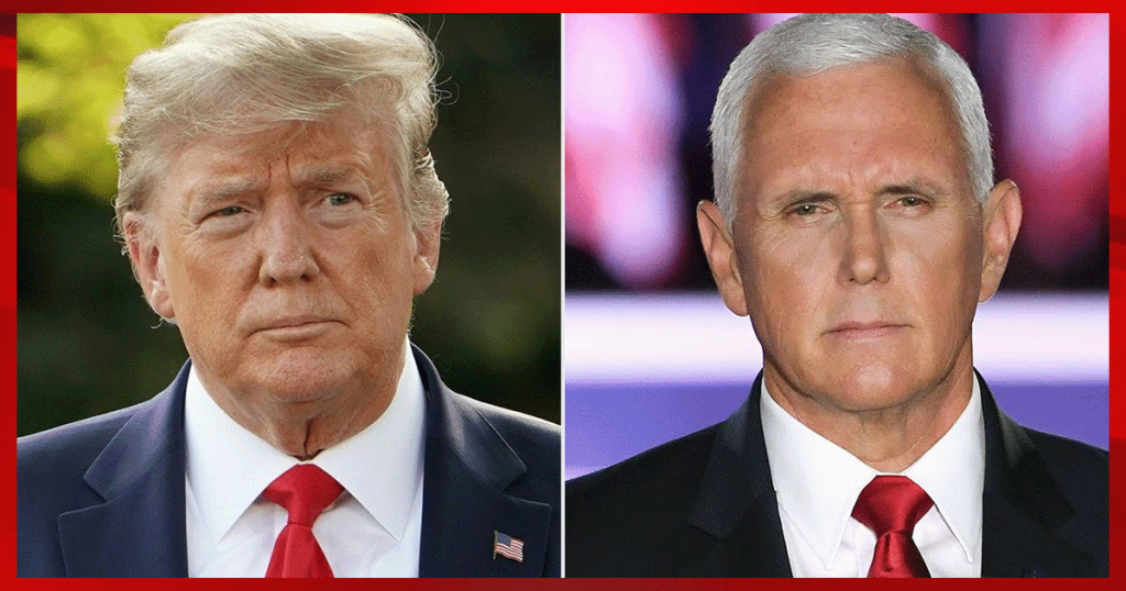 Minutes After Pence Insults Trump