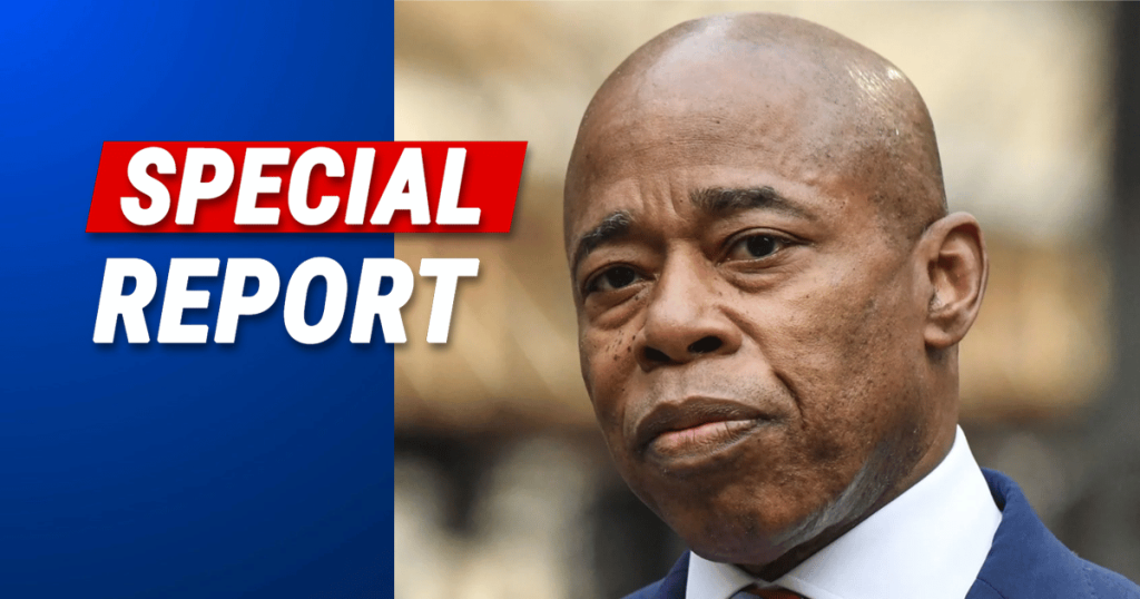 Democrat Eric Adams Blindsided by Furious Leftist