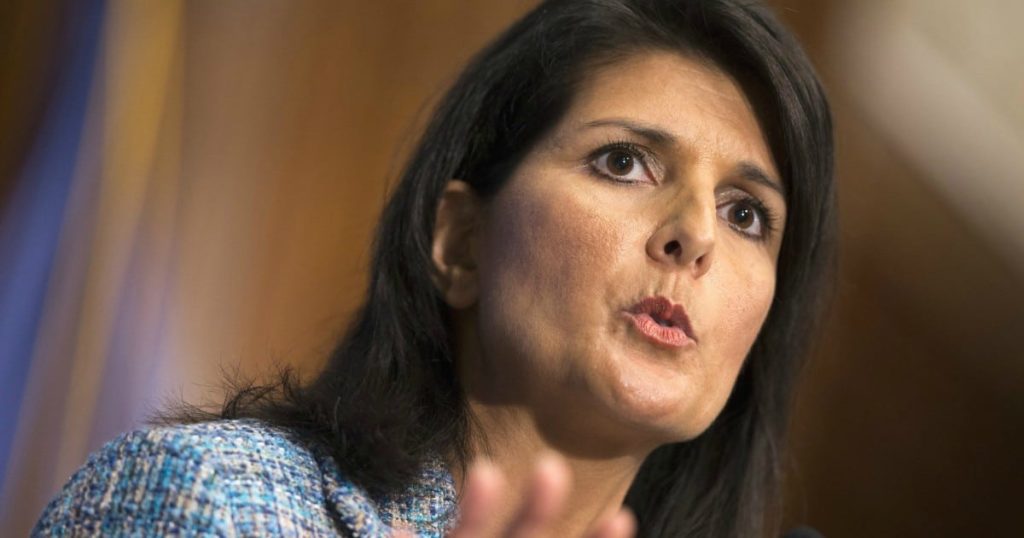 Nikki Haley Gets Some Very Weird News