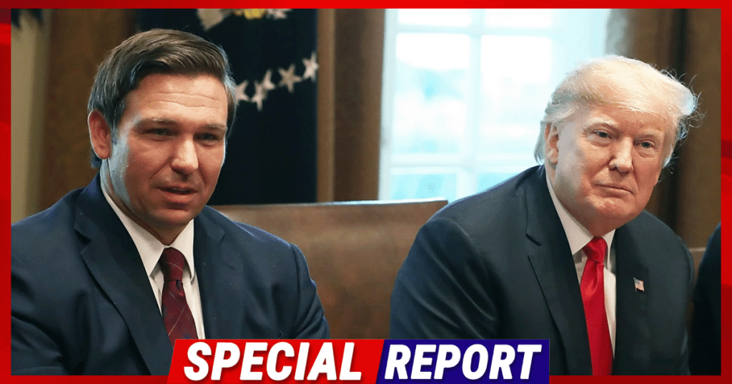 Hours After DeSantis Meets With Trump