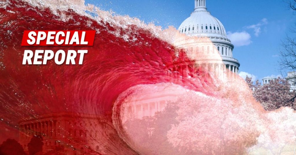 Red Tsunami Crashes into America