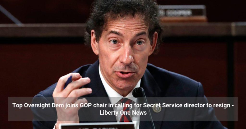 Top Oversight Dem joins GOP chair in calling for Secret Service director to resign