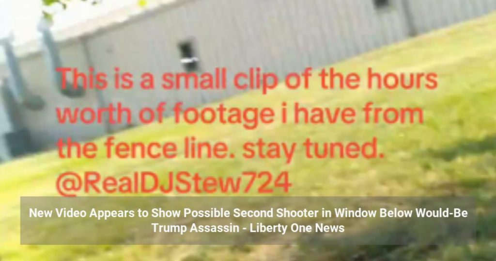 New Video Appears to Show Possible Second Shooter in Window Below Would-Be Trump Assassin
