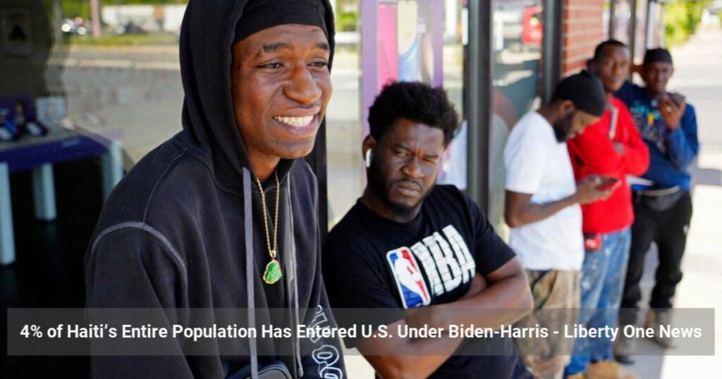 4% of Haiti’s Entire Population Has Entered U.S. Under Biden-Harris