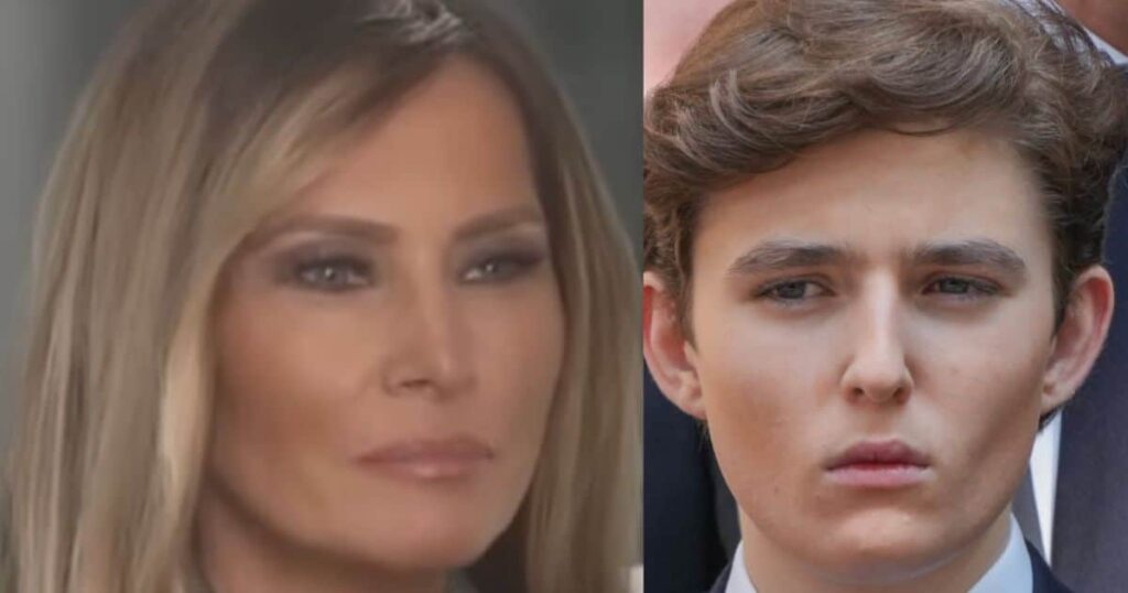 Melania Trump Breaks Her Silence on Barron Rumor…