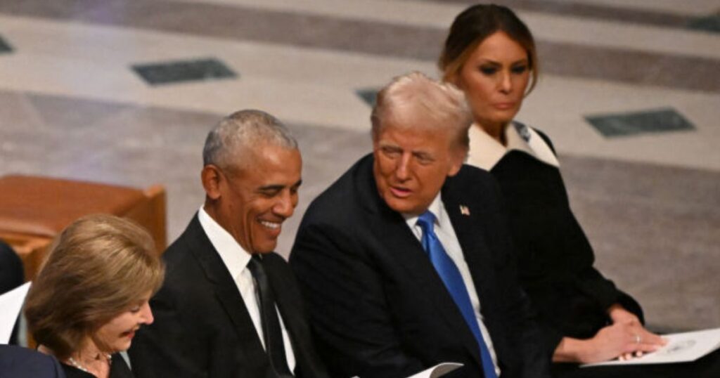 Obama Exposes His Own Campaign Rhetoric as a ‘Scam’ in Warm Interaction with Trump