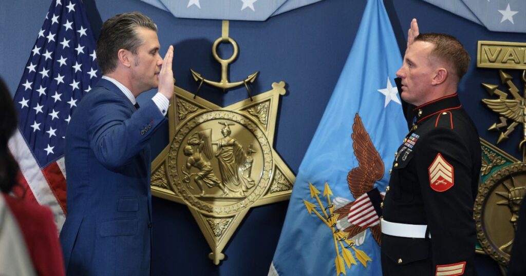 Medal of Honor Recipient Reenlists in Marine Corps 15 Years After Leaving the Service